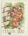 Stamps Italy -  GLADIOLO
