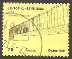 Stamps Austria -  2809 - Museo de Arte Moderno Lentos, en Linz