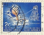 Stamps South Africa -  POURING GOLD