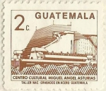 Stamps Guatemala -  CENTRO CULTURAL MIGUEL ANGEL ASTURIAS