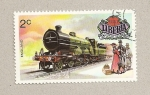 Stamps Liberia -  Locomora inglesa
