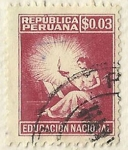 Stamps Peru -  EDUCACION NACIONAL