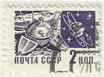 Stamps : Europe : Russia :  CONQUISTA DEL ESPACIO