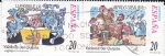 Stamps Spain -  Escenas del Quijote-LLENÓSELE LA FANTASÍA y ARMADO CABALLERO    (H)