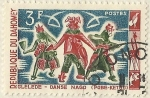 Stamps : Africa : Benin :  GLELEDE - DANSE NAGO ( POBE - KETUU )