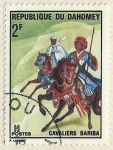 Stamps Benin -  CAVALIERS BARIBA