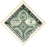 Stamps Africa - Niger -  CROIX D'AGADEZ