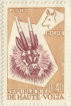 Stamps : Africa : Burkina_Faso :  MASCARAS