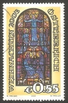 Stamps Austria -  2285 - Navidad, Vidriera de la Iglesia Hohenems