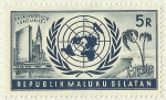 Stamps Indonesia -  PAIX - JUSTICE  SECURITE