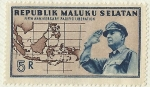 Stamps Indonesia -  FIFTH ANNIVERSARY PACIFIC LIBERATION