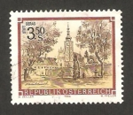 Stamps : Europe : Austria :  1596 - abadía de Geras