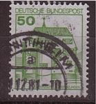 Stamps Germany -  Edificio típico