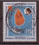 Stamps : Asia : Sri_Lanka :  Año Internacional de la Mujer