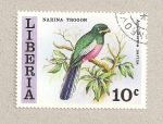 Stamps Liberia -  Ave Apaloderma
