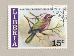 Stamps Liberia -  Ave Coracias