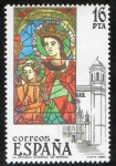 Stamps Spain -  2722- Vidrieras artísticas. Catedral de Gerona.