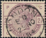 Stamps United Kingdom -  REINA VICTORIA 1883-84. Y&T Nº 79