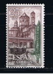 Stamps Spain -  Edifil  1494  Real Monasterio de Santa María de Poblet.   