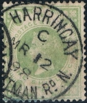 Stamps Europe - United Kingdom -  CINCUENTENARIO DEL REINADO DE VICTORIA Y PROCLAMACIÓN DEL IMPERIO DE LAS INDIAS. Y&T Nº 103