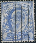 Stamps United Kingdom -  ANIV. DE LA SUBIDA AL TRONO DE EDUARDO VII. Y&T Nº 110