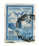 Stamps Argentina -  46  Deportes de invierno 