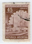 Sellos de America - Argentina -  54  Industria