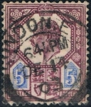 Stamps United Kingdom -  ANIV. DE LA SUBIDA AL TRONO DE EDUARDO VII. Y&T Nº 113