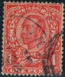 Stamps United Kingdom -  ANIV DE LA SUBIDA AL TRONO DE JORGE V. Y&T Nº 132