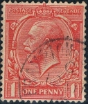 Stamps United Kingdom -  JORGE V 1912-22. Y&T Nº 140