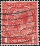 Stamps United Kingdom -  JORGE V 1924. Y&T Nº 160