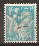 Sellos de Europa - Francia -  Tipo Iris 