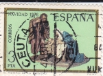 Stamps Spain -  NAVIDAD- 1976-El Misterio de la Natividad    (H)