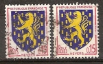 Stamps : Europe : France :  Escudo de armas "Nevers".