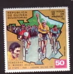 Sellos de Africa - Guinea Ecuatorial -  Tour de Francia 72