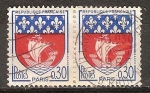 Stamps : Europe : France :  Escudo de armas "París".
