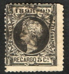Stamps Spain -  240- Alfonso XIII.