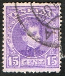 Stamps Spain -  246- Alfonso XIII. Tipo Cadete.