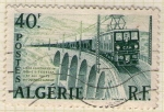 Sellos de Africa - Argelia -  12  Ligne electrifièe