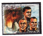 Stamps Equatorial Guinea -  Accidente espacial