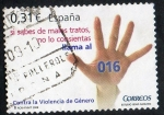 Sellos de Europa - Espaa -  4389- Contra la violencia de género.Número 016.