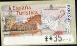 Stamps Spain -  ATMs- España turística.