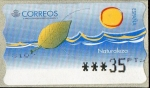 Stamps Spain -  ATMs- Naturaleza.