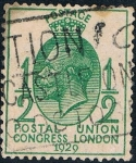 Stamps United Kingdom -  9º CONGRESO DE LA U.P.U. EN LONDRES. Y&T Nº 179