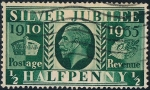 Stamps United Kingdom -  JUBILEO DE PLATA DE JORGE V. Y&T Nº 201