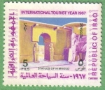Stamps : Asia : Iraq :  Año Internacional del Turismo