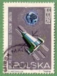 Stamps : Europe : Poland :  Sztuczny Satelita