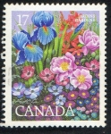 Sellos de America - Canad� -  CA855- Flower Garden