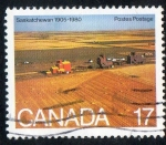 Sellos de America - Canad� -  CA863- Saskatchewan.