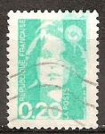 Stamps : Europe : France :  "Marianne"